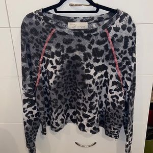 Cheetah print long sleeve